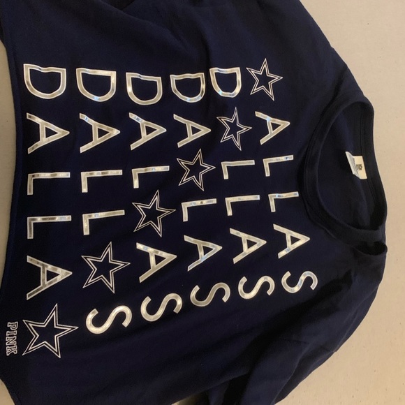 Dallas Cowboys PINK long sleeve tee - Picture 2 of 4
